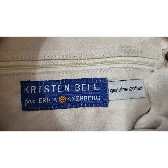 Kristen Bell for Erica Anenburg Large Black Leather Sutton Tote NWOT - Picture 10 of 16